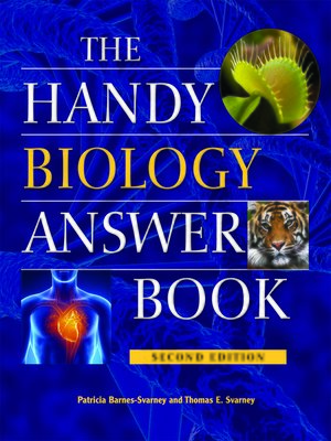 cover image of The Handy Biology Answer Book